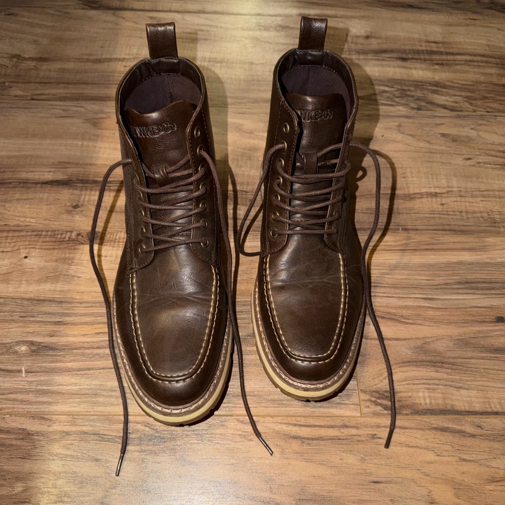 Hawke & Co Dark Brown Leather Boots